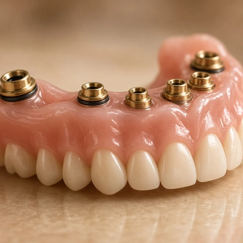 Overdenture: a dentadura de encaixe sobre implantes — Dentistas BH, Prado, Belo Horizonte