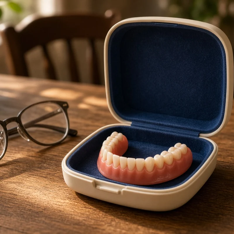 Mãe com dentadura solta ou vergonha de sorrir: o que a família pode fazer — Dentistas BH, Prado, Belo Horizonte