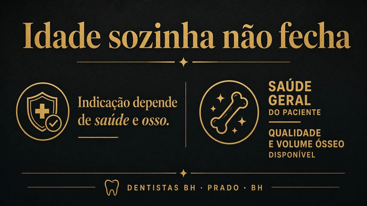 Infográfico 1 — implante dentario idosos — Dentistas BH, Prado, BH
