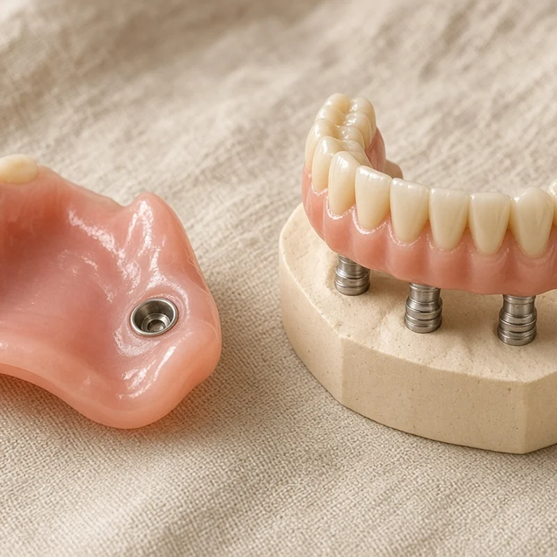Overdenture ou prótese protocolo: o que muda na prática — Dentistas BH, Prado, Belo Horizonte