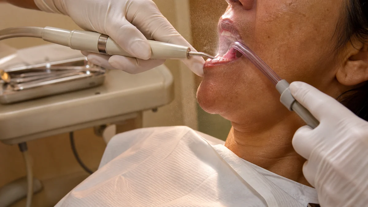 Profilaxia para remoção de tártaro no Prado, BH. Dra. Aline de Sales Nascimento, CRO-MG 46423 — Dentistas BH