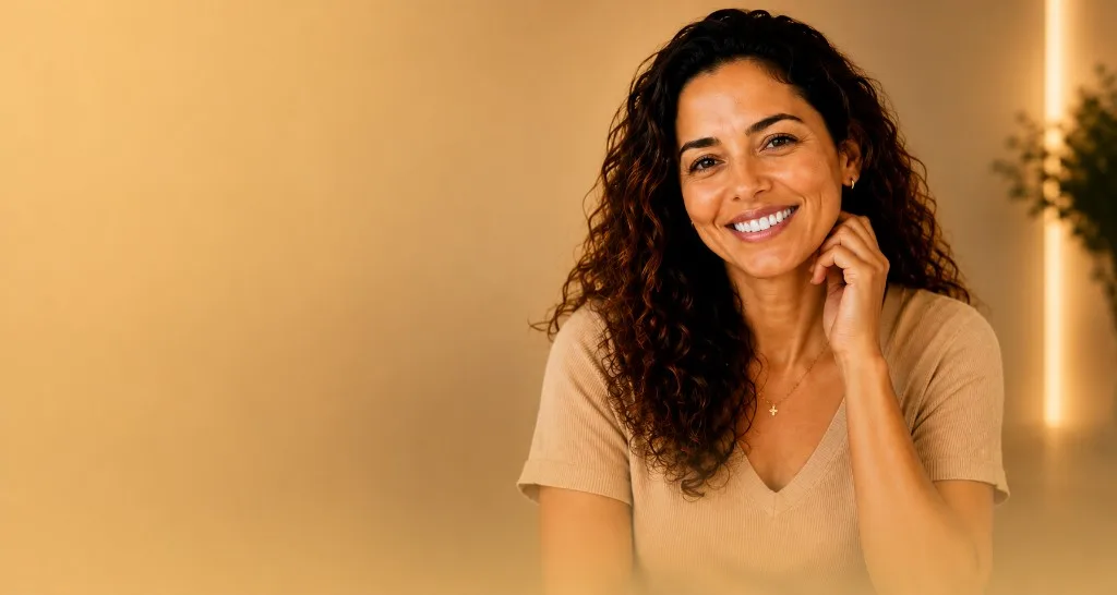 Fernanda — sorriso clareado com tom natural após protocolo no Prado, BH