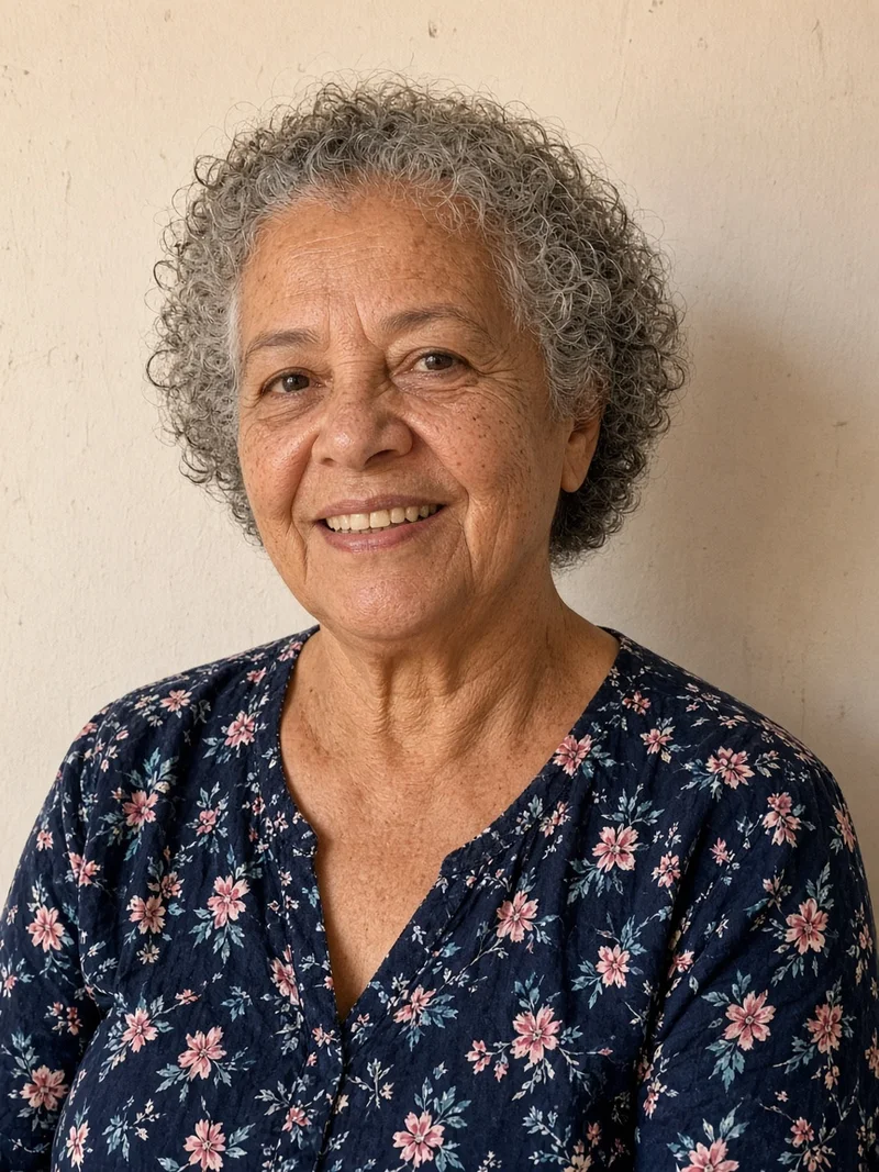 A mesma mulher com a arcada superior reabilitada. Dentistas BH, Prado, Belo Horizonte. Resultados individuais podem variar.