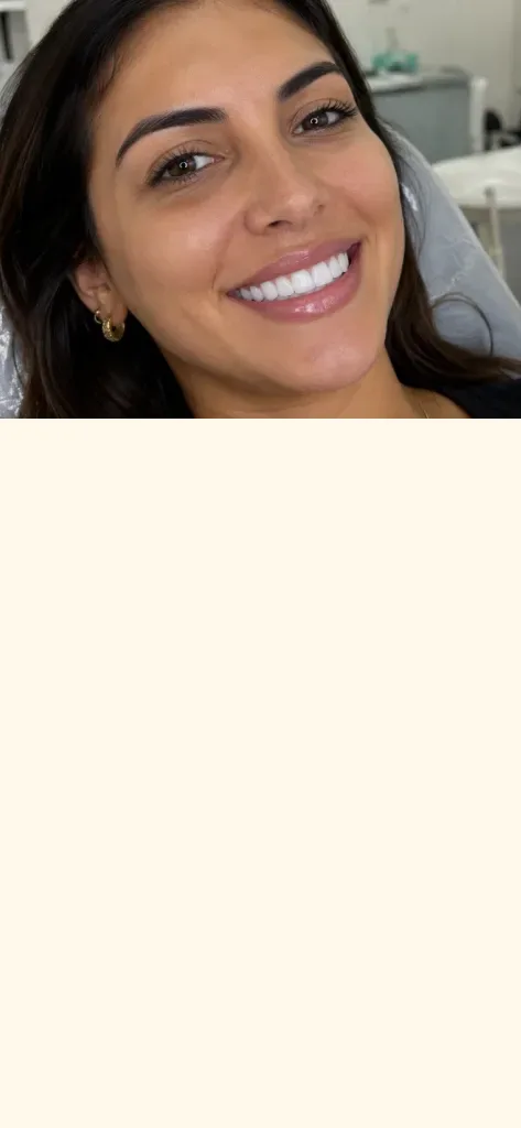 Patrícia — sorriso harmonizado com facetas no consultório do Prado, BH