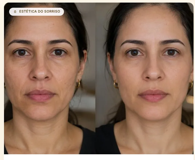 Harmonização facial no consultório Dentistas BH, Prado, Belo Horizonte